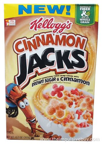 The Imperial Cereal: Cinnamon Jacks Review!