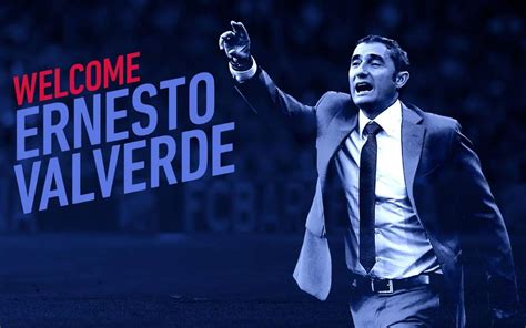 Ernesto Valverde is the new FC Barcelona coach