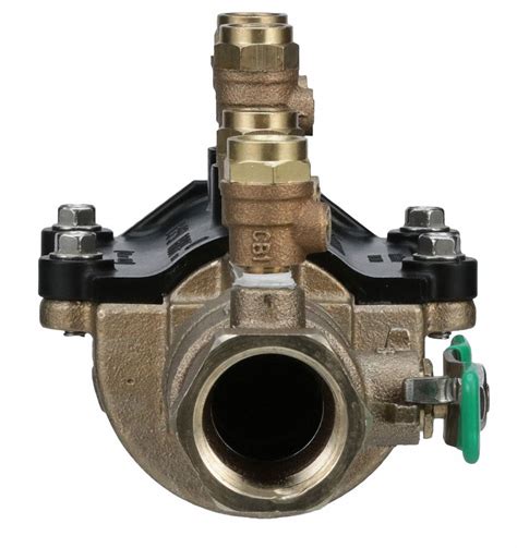 ZURN Backflow Preventer, Bronze, Wilkins 350XL Series, MNPT Connection ...