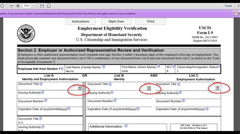 How To Fill Out The Form I 9 - Printable Forms Free Online