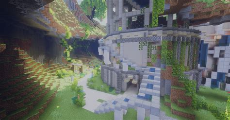 Earth Factions Spawn | Fantasy/Modern style Minecraft Map