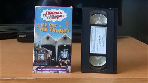 A big day for Thomas VHS opening for 1998 - YouTube