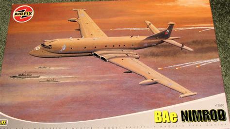 Airfix 1/72 Nimrod, previewed by Scott Van Aken