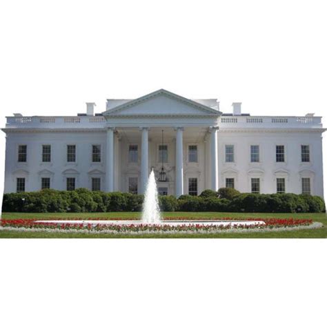 Life Size White House Day Cardboard Cutout $53.99