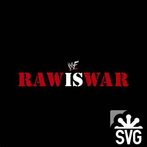 WWF Raw Is War (1997-2001) Logo (Alternate) SVG by DarkVoidPictures on ...