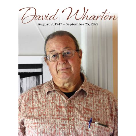 In Memoriam: David Wharton - Center for the Study of Southern Culture