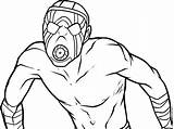 Borderlands Coloring Page sketch template