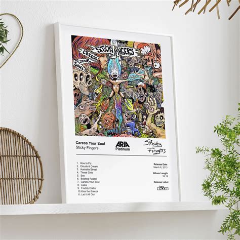 Sticky Fingers Poster Album Cover Poster Caress Your Soul - Etsy Canada