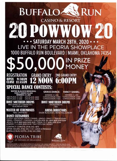 Buffalo Run Casino Pow Wow – Pow Wow Calendar