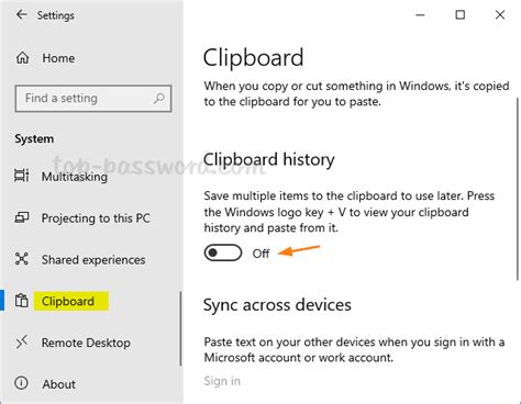 3 Ways to Disable Clipboard History in Windows 10 | Password Recovery