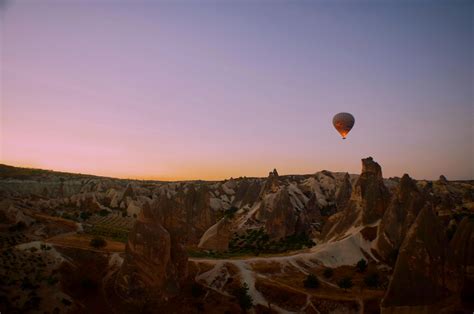 Hot Air Balloon during Sunset · Free Stock Photo