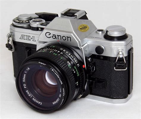 Vintage Canon AE-1 35mm SLR Film Camera - Japan 1976-1984