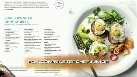 Masterchef Junior "MasterChef Junior Cookbook" TV Commercial, 'Over 100 Recipes' - iSpot.tv