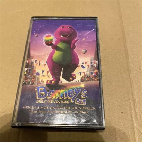 BARNEY’S GREAT ADVENTURE Sing Along (Cassette, 1998) Pre-Owned ...