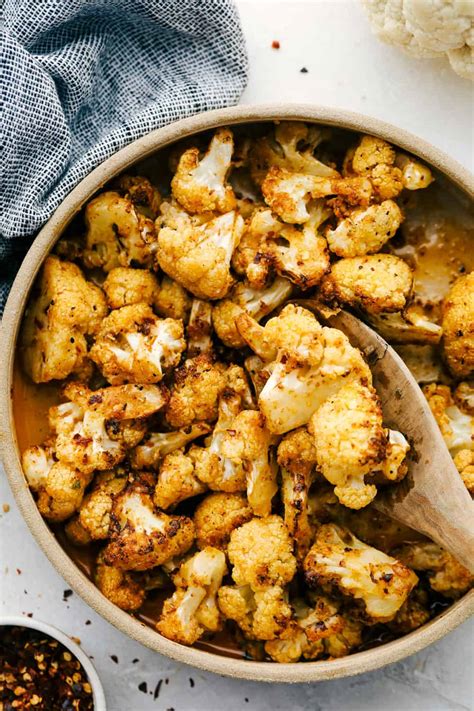 Air Fryer “Roasted” Cauliflower - Yummy Recipe