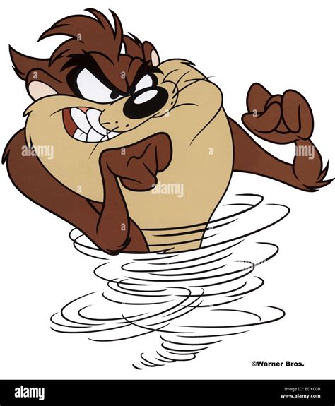 TAZ THE TAZMANIAN DEVIL - Warner Brothers cartoon character Stock Photo: 25781067 - Alamy