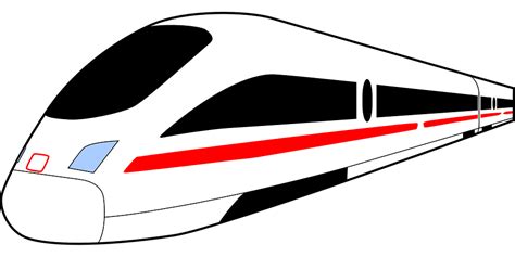 Download High Speed Train, Railway, Ice. Royalty-Free Vector Graphic ...