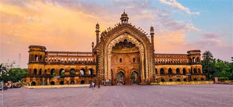 Rumi Darwaza. This gate was made in 18th century by the king of Awadh ...