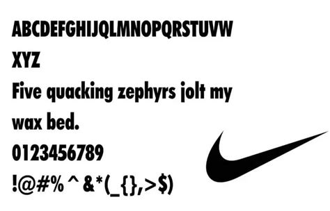 Just Do It Nike Font Free Download | Fonty Fonts