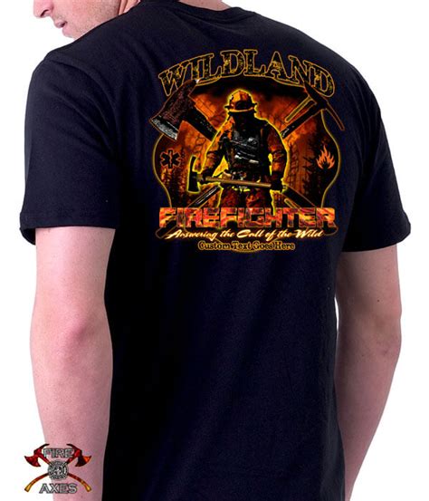 Wildland Firefighter Shirt 100% Made in the USA from Fire and Axes!