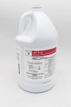 STERIS LpH III se Phenolic Disinfectant:Facility Safety and Maintenance ...