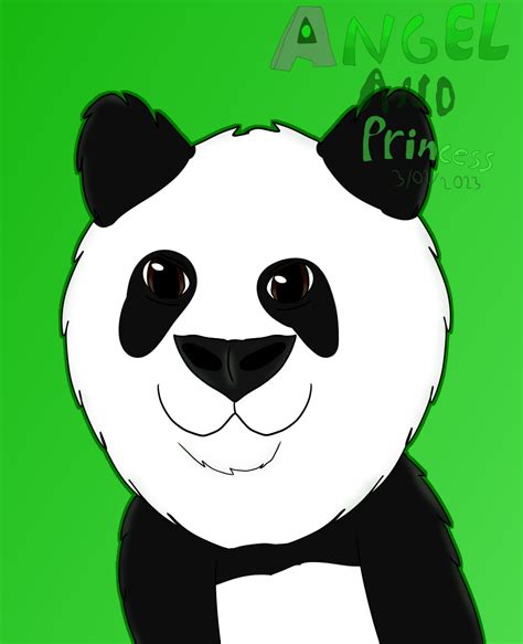 Pandarch Day 3: Semi Realistic Panda Drawing by AngelTheCyborgPanda on ...