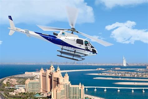 Luxury Dubai Helicopter Tour with 2 Way Private Transfers in Dubai 2021