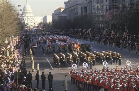 Inaugural Parade Down Pennsylvania Avenue Editorial Photo - Image: 26274346