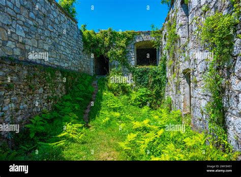 View of the Zvornik fortress in Bosnia and Herzegovina Stock Photo - Alamy