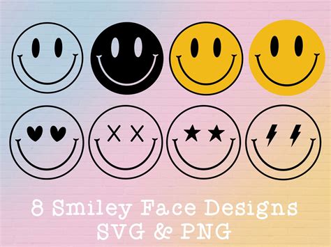 Smiley Face Svg, Smiley Svg, Drippy Smiley Svg, Melting Smiley Svg ...