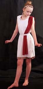 World Book day ANCIENT ROME/GREEK Slave Girl Costume AGE 11-13 CHEST 31 ...