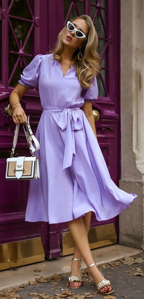 Lilac dress | Fashion, Fashion classy, Fashion dresses