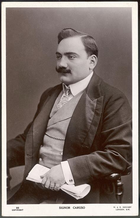 Enrico Caruso Italian Opera Singer Photograph by Mary Evans Picture ...