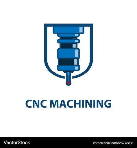 Cnc machining icon Royalty Free Vector Image - VectorStock