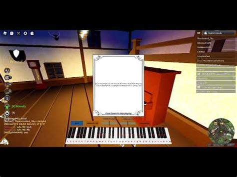 Roblox Golden Wind Piano Sheet