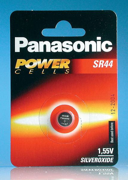 1.55 volt Silver Oxide Battery - SR44 | Panasonic_Batteries (SR44/B1)