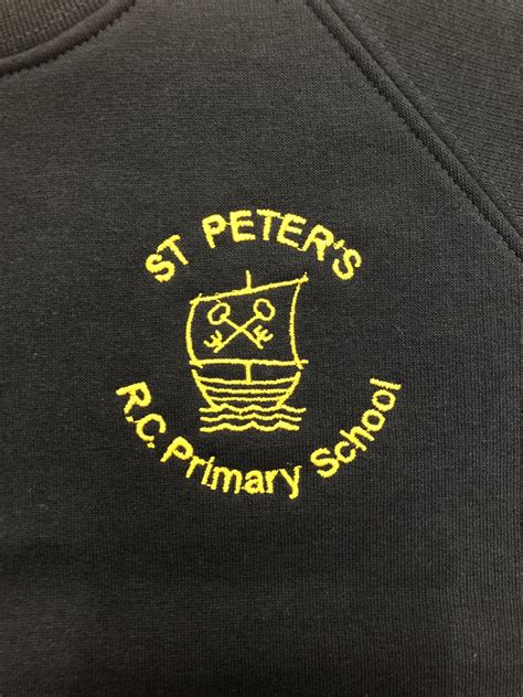 St Peter’s RC Primary School Sweatshirt – First4Uniform