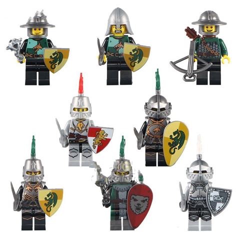 Medieval Knights Lego minifigure Compatible Toys
