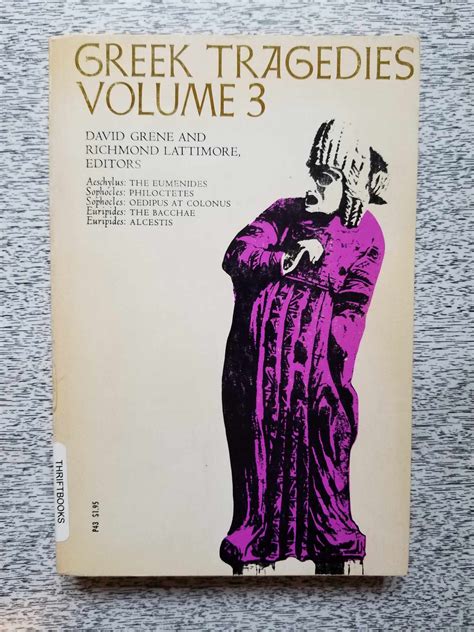 Greek Tragedies Volume 3 - Neil Croll