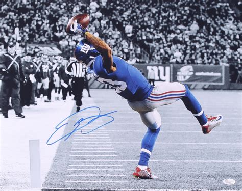 Odell Beckham Jr. Signed "The Catch" Giants 16x20 Photo (JSA COA) | Pristine Auction