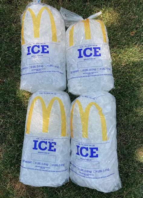 McDonald's Sells 10-lb. Bag of Ice for Cool Low Price - Mile High on the Cheap