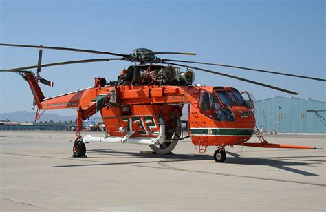 Los Angeles Fire Dept - LAFD - Sikorsky S-64 Helicopter - 732 | Fire ...