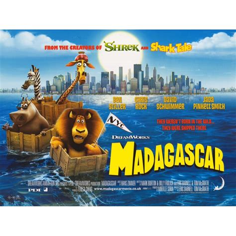 Madagascar - movie POSTER (Style J) (11" x 17") (2005) - Walmart.com - Walmart.com