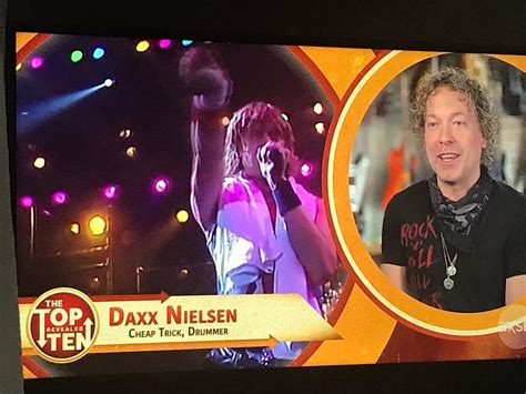 Daxx Nielsen From Cheap Trick Was On National TV Show