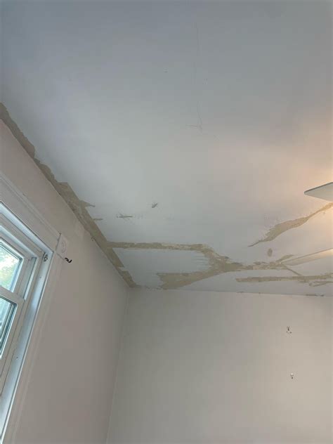 Calcimine ceiling. Help!! : r/drywall