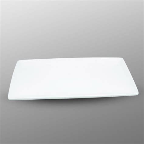 Korin Durable White Rectangular Plate | Culinary Agents