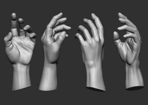 ArtStation - Hand 3d model