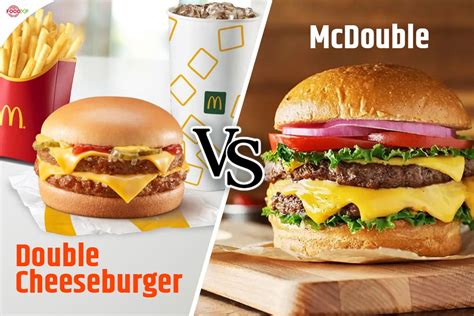 Double Cheeseburger Vs. McDouble | Are These Two Similar Or Different ...