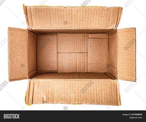 Empty Open Cardboard Image & Photo (Free Trial) | Bigstock