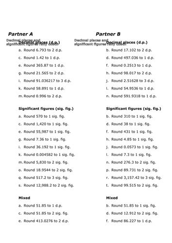 Rounding rally coach | Teaching Resources